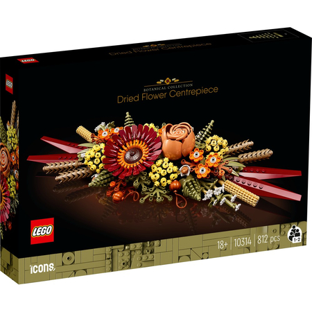 LEGO 10314 ICONS Stroik z suszonych kwiatów