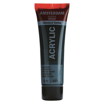 FARBA AKRYL.AMSTERDAM 623 SAP GREEN 120ML