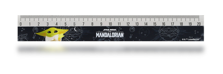 DISNEY FASHION LINIJKI 20CM MANDALORIAN 16579