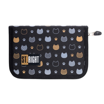 MAJ-PIÓRNIK DWUKLAPKOWY BEZ WYPOS.  STRIGHT ZŁOTE KOTKI 244