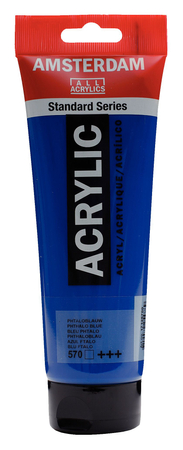 FARBA AKRYL.250ML 570 P.BLUE AMSTERDAM