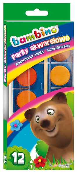 MAJ-FARBY AKWARELOWE 12KOL.1857