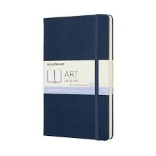 ***NOTATNIK MOLESKINE CLASSIC L LINIE MIĘKKA OPRAWA BŁĘKITNY A5