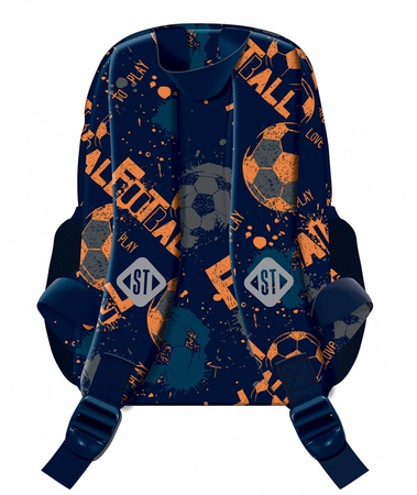 MAJEWSKI STRIGHT PLECAK MINI 1 KOMOROWY BP-70 SOCCER BALLS 653285
