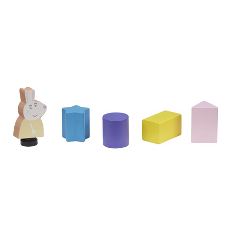 **Peppa Pig - Drewniany autobus sorter Świnka Peppa 07222