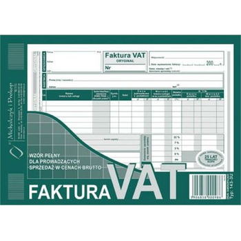 143-3E FAKTURA A5 BRUTTO PEŁNA POZIOM