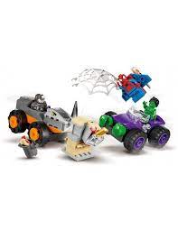 LEGO 10782 SUPER HEROES MARVEL Hulk kontra Rhino - starcie pojazdów