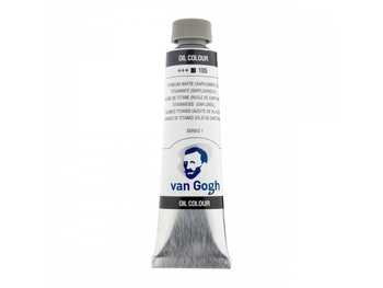 FARBA OLEJ.VAN GOGH 40ML TIT.WHITE 105
