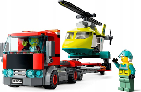 LEGO 60343 CITY Laweta helikoptera ratunkowego