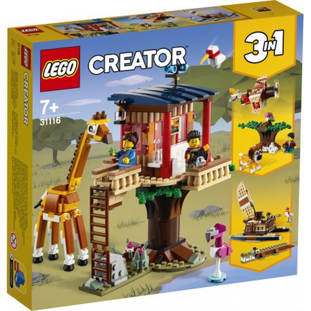 LEGO 31116 CREATOR DOMEK NA DRZEWIE NA SAFARI