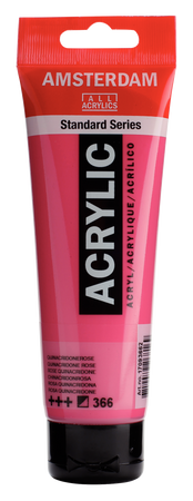 FARBA AKRYL.AMSTERDAM 366 QUINACR.ROSE 120ML