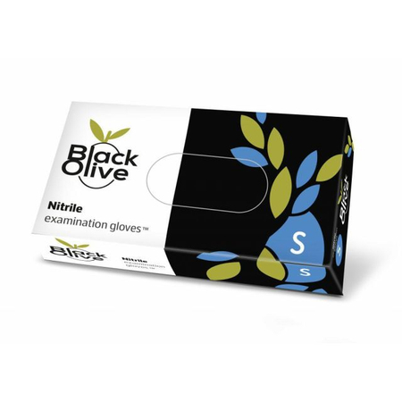 DN RĘKAWICE NITR. BLACK OLIVE S A100