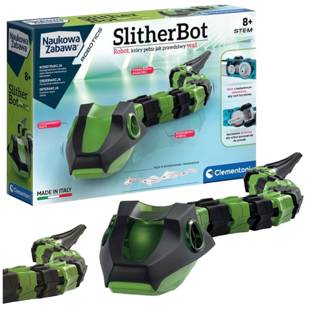 CLEMENTONI ROBOTICS NAUKA I ZABAWA SLITHER BOT 50686