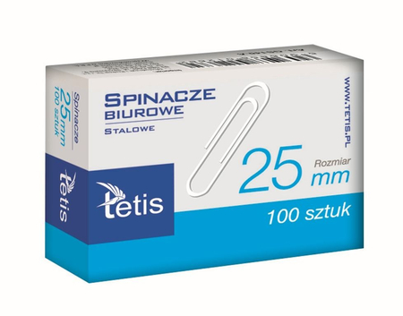 TETIS SPINACZ 25MM 100SZT 10OP GS140-A