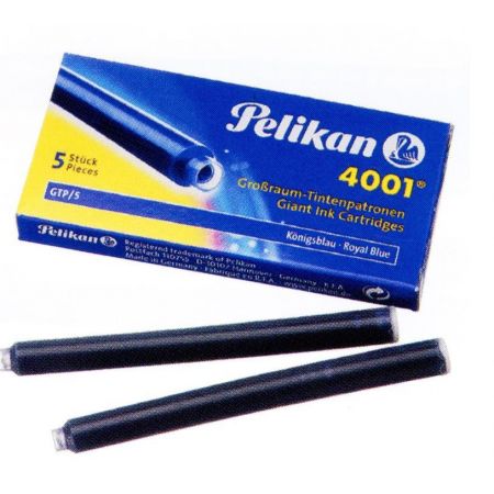 PELIKAN NABOJE DŁUGIE NIEB. 5SZT
