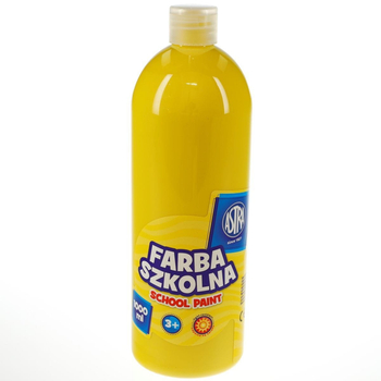 ASTRA FARBA SZKOLNA 1000ML ŻÓŁTA 301217053