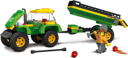 Klocki Blocki MyFarm Traktor z przyczepą KB0313