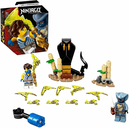Lego 71732 Ninjago Epicki zestaw bojowy Jay kontra Wężon