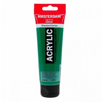 FARBA AKRYL.AMSTERDAM 619 PERM.GREEN DP. 120ML