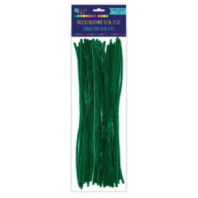 DRUCIKI KREATYWNE 30CM C.ZIELONE 25SZT KSDR-024