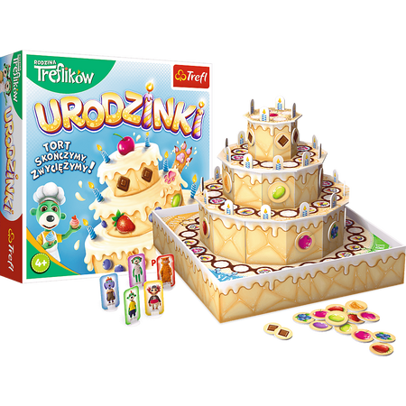 GRA URODZINKI RODZINA TREFLIKÓW 02065