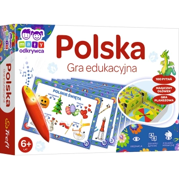 TREFL Polska Gra edukacyjna. Magiczny ołówek