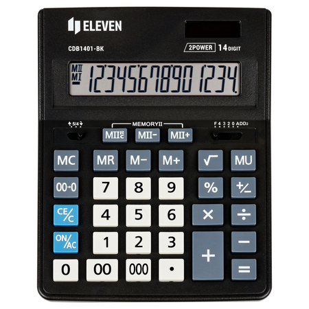 ELEVEN KALKULATOR BIUROWY CDB1401BK