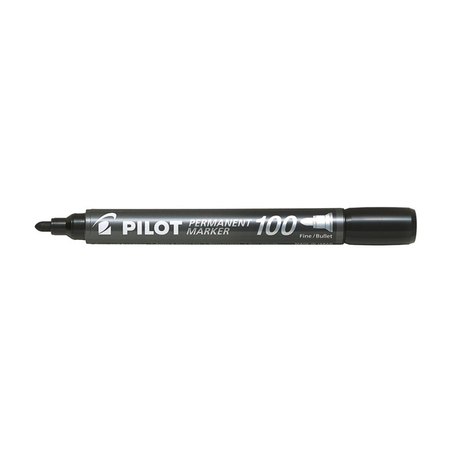 3Z PILOT MARKER PERMANENTNY WODOODPORNY SCA-100 OKRĄGŁY CZARNY 1 SZT
