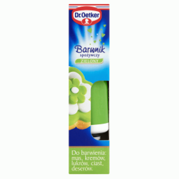 DR. OETKER BARWNIK SPOŻYWCZY ZIEONY 10G