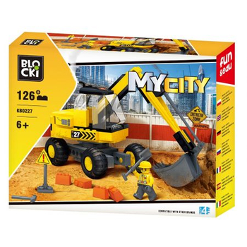 KLOCKI BLOCKI MyCity KOPARKA KB0227