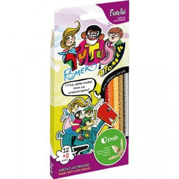 ***TYTUS ROMEK I ATOMEK KREDKI SUPER SOFT 12 KOL 170-2725