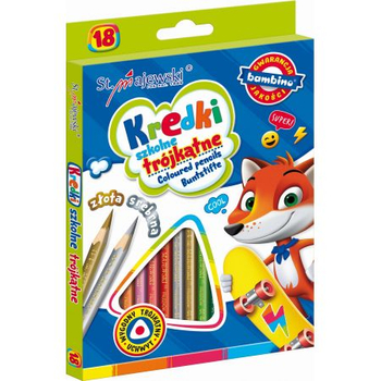 KREDKI BAMBINO 18KOL 18CM PUDEŁKO 2670