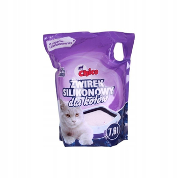 CHICO ŻWIREK SILIKONOWY LAWENDOWY 7.6L