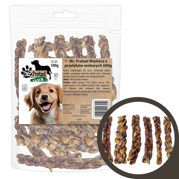 MR. PRETZEL WARKOCZK  Z PRZEŁYKÓW WOŁOWYCH 500g