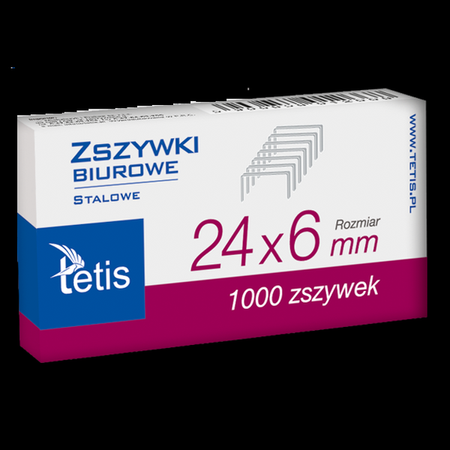 TETIS ZSZYWKI 24/6 A`10 GZ101-A