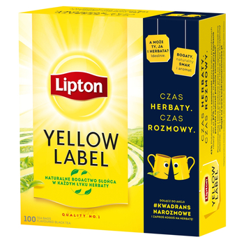LIPTON HERBATA YELLOW LABEL 100 TOREBEK SP-040620