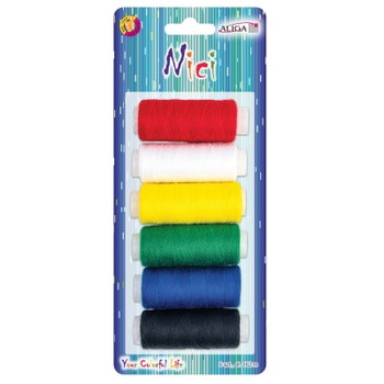NICI NIT-9709 MIX 6 KOLORÓW DŁ/182M