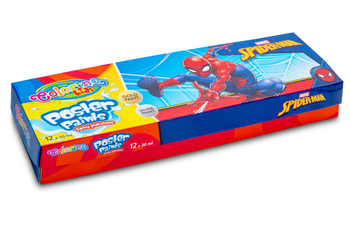 COLORINO FARBY PLAKATOWE 20ML12KOL. SPIDERMAN 91819PTR