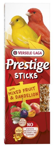 VL-PRESTIGE KOLBY Z MIESZANKĄ OWOCÓW I MNISZKIEM LEKARSKIM DLA KANARKÓW