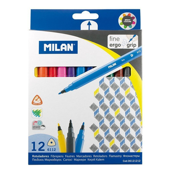 MILAN FLAMASTYR TRÓJ. 12KOL 06121212