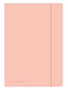 COOLPACK PASTEL TECZKA NA GUMKĘ A4 POWDER PEACH 21221