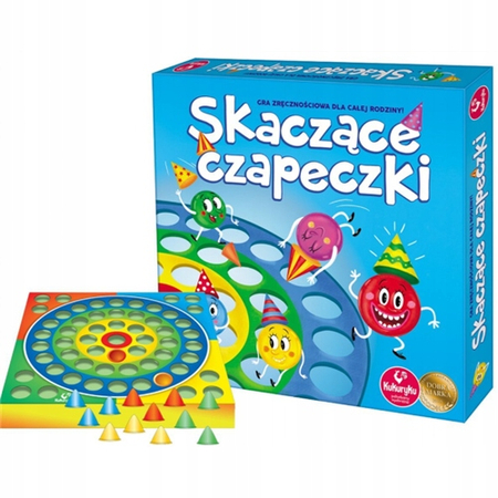 GRA SKACZĄCE CZAPECZKI