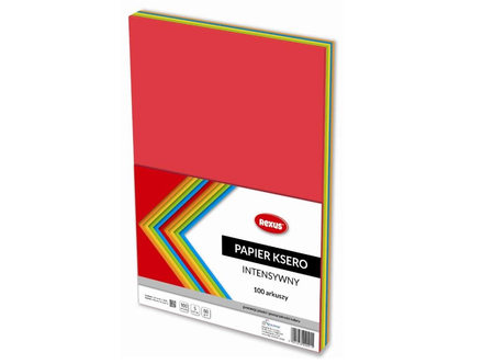 BEN PAPIER KSERO A4 100 ARK INTENSYWNY KOLOR MIX