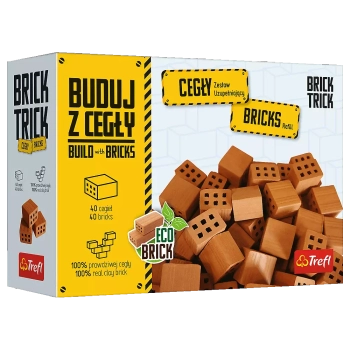 Brick Trick cegły połówki 40 sztuk