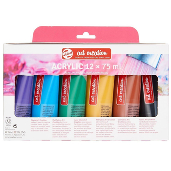 FARBY AKRYL TALENS ART CREATION 12X75ML 3582812M