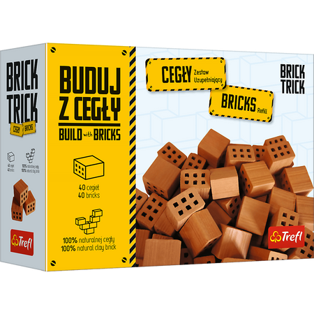 BRICK TRICK REFIL CEGŁY POŁÓWKI 40SZT 61035