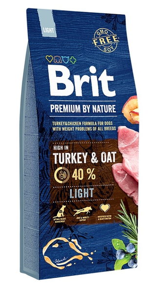 BRIT PREM.BY NATURE LIGHT 15KG