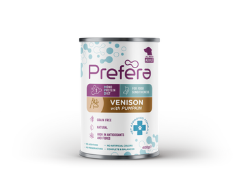 PREFERA MONO JELEŃ Z DYNIĄ PUSZKA DLA PSA 400G