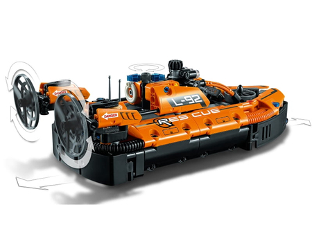 LEGO 72120 TECHNIC PODUSZKOWIEC RATOWNICZY ( III 2021 )