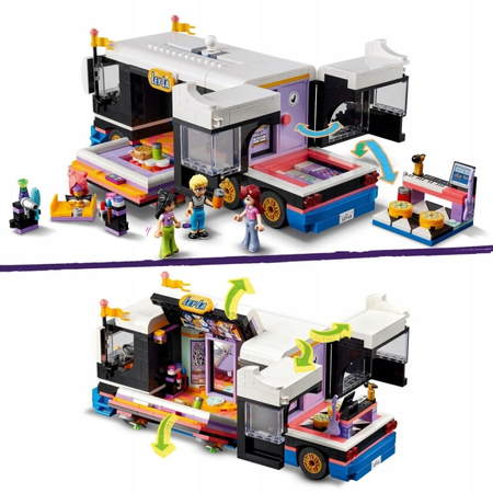 LEGO 42619 FRIENDS Autobus koncertowy gwiazdy pop